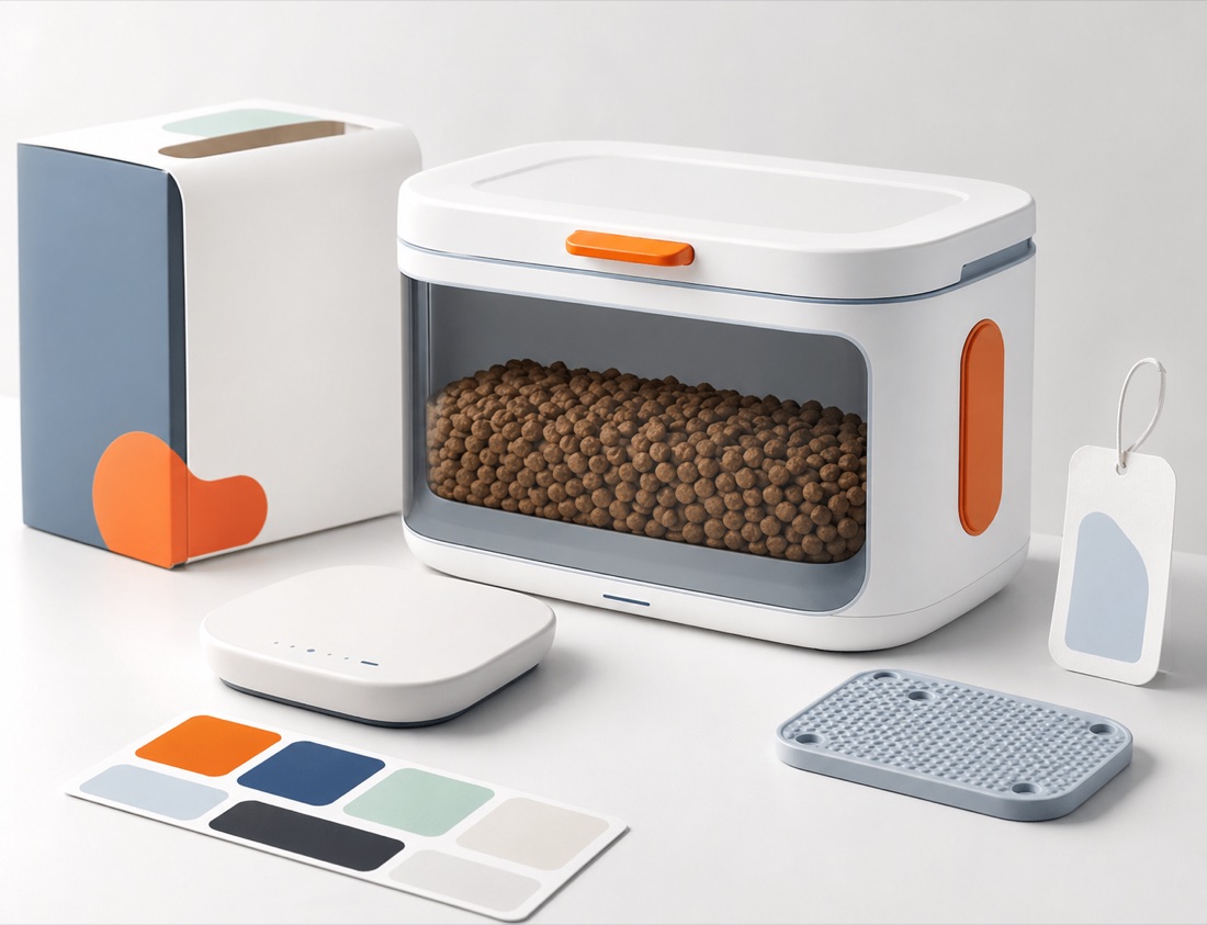 Dopamine-style smart pet food storage system development