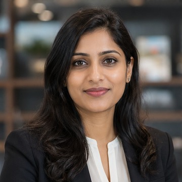 AI-generated realistic portrait of Priya N.
